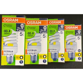 หลอดไฟ หลอดประหยัดไฟ OSRAM 220V E27