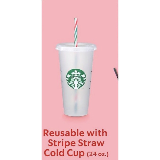 starbucks reusable cold cup 24 oz