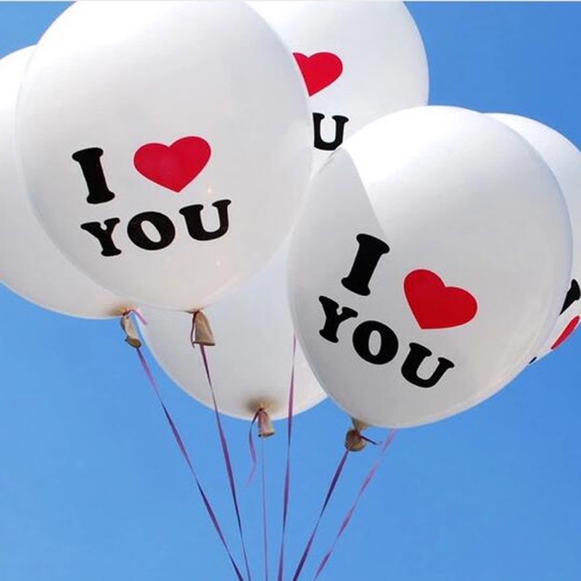 BL033 ลูกโป่ง I ♥️ You(ราคาต่อ 10ชิ้น) X1-4