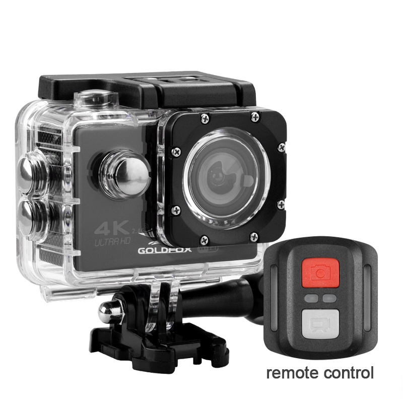 กล้องแอคชั่นAction Camera Ultra HD 4K WiFi Remote Control Sort Camera ...