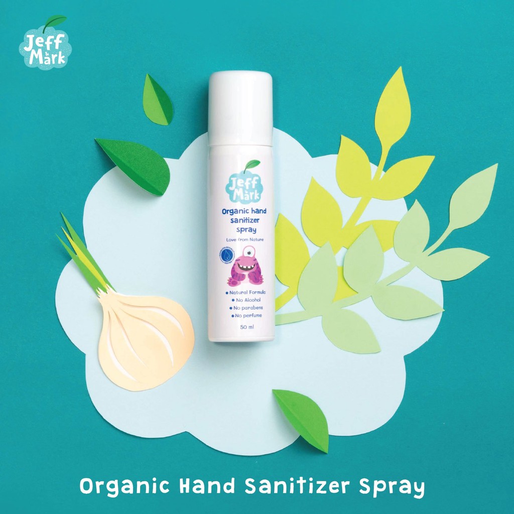 Jeff &amp; Mark - Organic Hand Sanitizer Spray