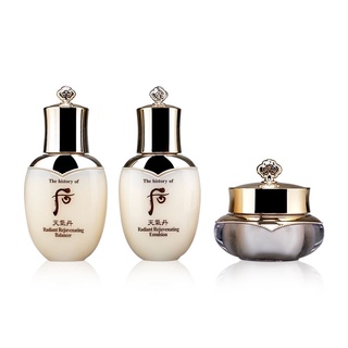 ✅สูตรลับความงานของจักรพรรดินีซูสีไทเฮา The History Of Whoo Cheongidan Radiant Special Gift 3Items (no box)