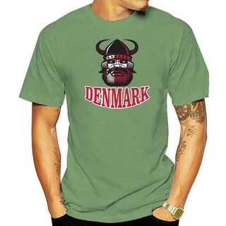 คอลูกเรือเสื้อยืด พิมพ์ลายธงชาติรัสเซีย Denmark Viking Face สําหรับผู้ชาย 2022S-5XL