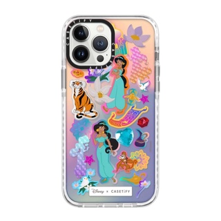 (พร้อมส่ง)13ProMax/13Pro/13 Casetify Jasmine Stickermania Impact Case