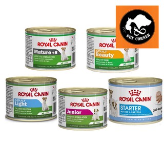 Royal Canin Can อาหารสุนัขกระป๋องแบบเปียก 195g