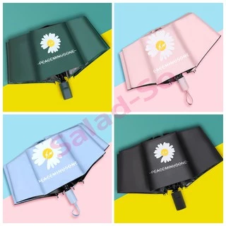 ร่มกันฝน โดนน้ำเปลี่ยนลายดอกไม้ ร่มกันแดด รุ่นผ้า2ชั้น กันยูวี UV พับได้ uvUmbrella No. UV3864