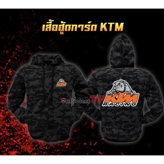 เสื้อการ์ด KTM RACING พร้อมการ์ด 5 จุด