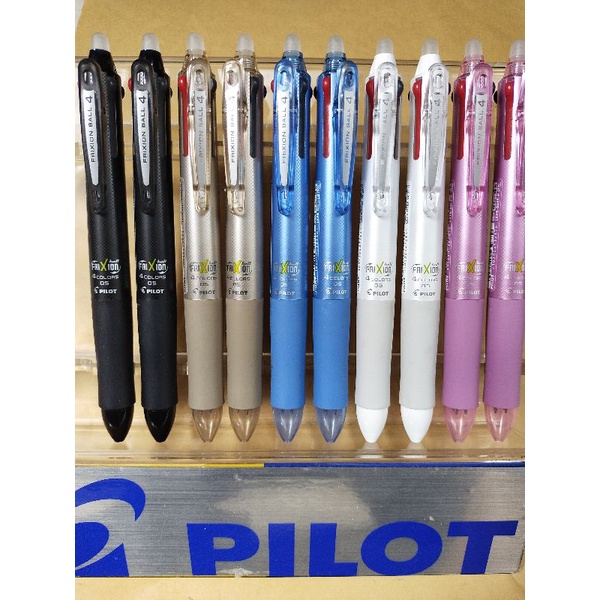PILOT FRIXION CLICKER 4 IN 1/PULL PILOT FRIXION PEN CONTENTTS 4 สี