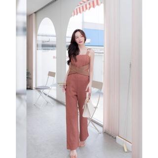 ®️  Jumpsuit สวยหรู ดูดีมีราคา งานสุดพรีเมี่ยม ผ้าลูกไม้เนื้อดี