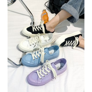 FK canvas shoes รองเท้าผ้าใบเหยีบส้นได้ สินค้าพร้อมส่ง | P116