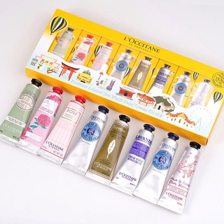  LOccitane en Provence hand cream gift box contains 8 pieces and 8 fragrance types to protect and nourish hands without being sticky