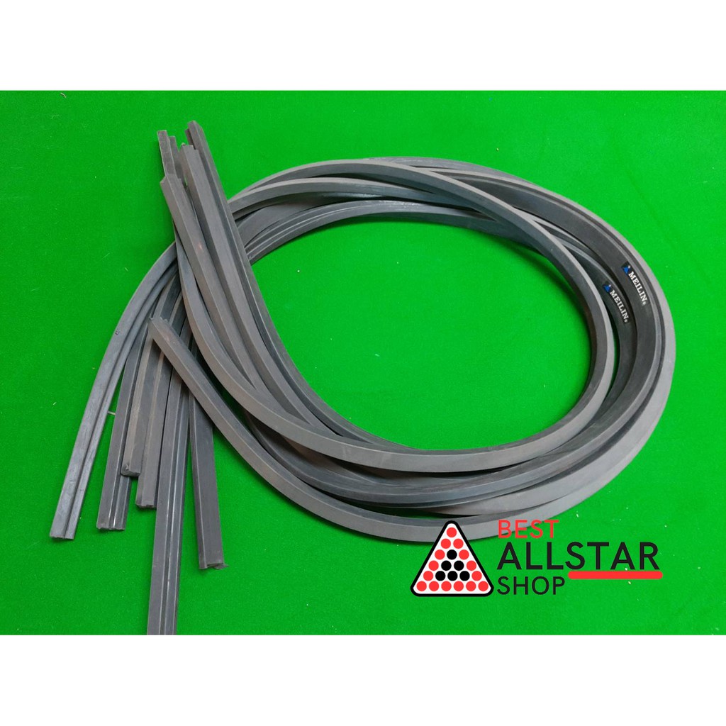 ยางชิ่ง Meili โต๊ะสนุกเกอร์ ขนาด 10-12ฟุต (1ชุด)