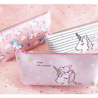 กระเป๋าดินสอ unicorn กระเป๋าดินสอ กระเป๋าใส่เครื่องเขียน กระเป๋าเอนกประสงค์