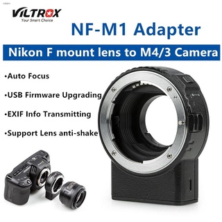 Viltrox NF-M1 เลนส์อะแดปเตอร์โฟกัสอัตโนมัติเลนส์ Nikon F ถึง M4 / 3 กล้องสำหรับ Panasonic Olympus BMPCC USB เฟิร์มแวร์อั