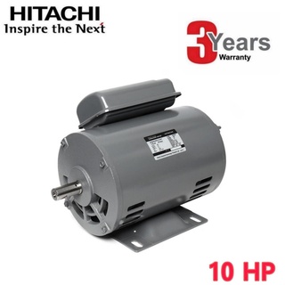 มอเตอร์ MOTOR ฮิตาชิ HITACHI รุ่น 10 EFOUP-KQ 10HP 1PH ชนิดคอนเดนเซอร์ 1,450 รอบ 220V (2สาย)