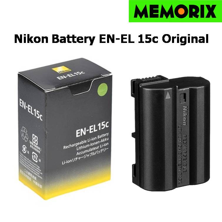 ถูกที่สุด ของแท้ Original NIKON EN-EL15c Battery สำหรับ z5 z6 z7 z7ii z6ii D750 D850 D780 รุ่นใหม่
