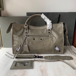 พรี Balenciaga city 38cm กระเป๋าถือกระเป๋าสะพายกระเป๋าแฟชั่นกระเป๋าสะพายข้าง กระเป๋าสะพายไหล่