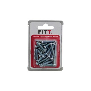 สกรูเกลียวมิลน็อต JP 5X25MM 25ตัว | FITT | 8855952000637 สกรู, น๊อต อุปกรณ์ยึดติด ต่อเติมซ่อมแซมบ้าน สกรูเกลียวมิลน็อต J