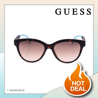 แว่นกันแดด GUESS รุ่น GU7433 สี 52F ไซส์ 53