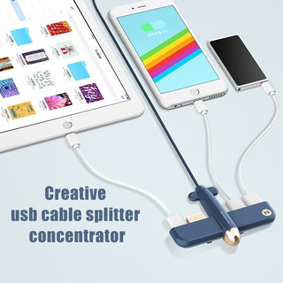 creative desktop usb cable splitter 2.0 hub one tow four wire hub pluggable U disk