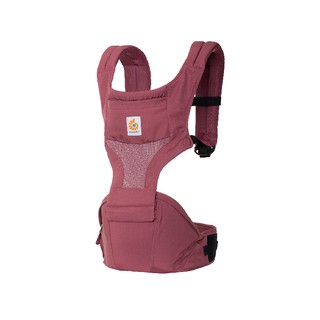 Ergobaby เป้อุ้มพร้อมเบาะรุ่น Hip Seat ผ้าระบายความร้อน COOL AIR MESH สี Plum EG06919