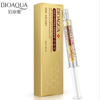 💥พร้อมส่ง💥BIOAQUA เซรั่มเมโสหน้าใส สูตรผสมทอง ไฮยาลูลอน 24K Bioaqua 24K GOLD HYDRA ESSENCE