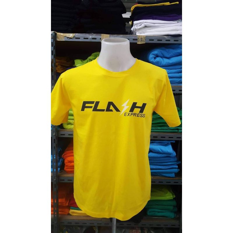 #เสื้อFlash Express #เสื้อยืดคอกลมเฟลส #Flash Expreeเสื้อ