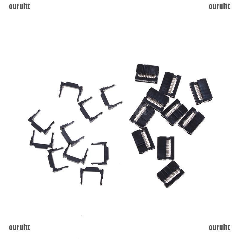 SP10 P IDC 2.54 mm Connector Female Header 10pin 2 X 5 JTAG ISP Socket