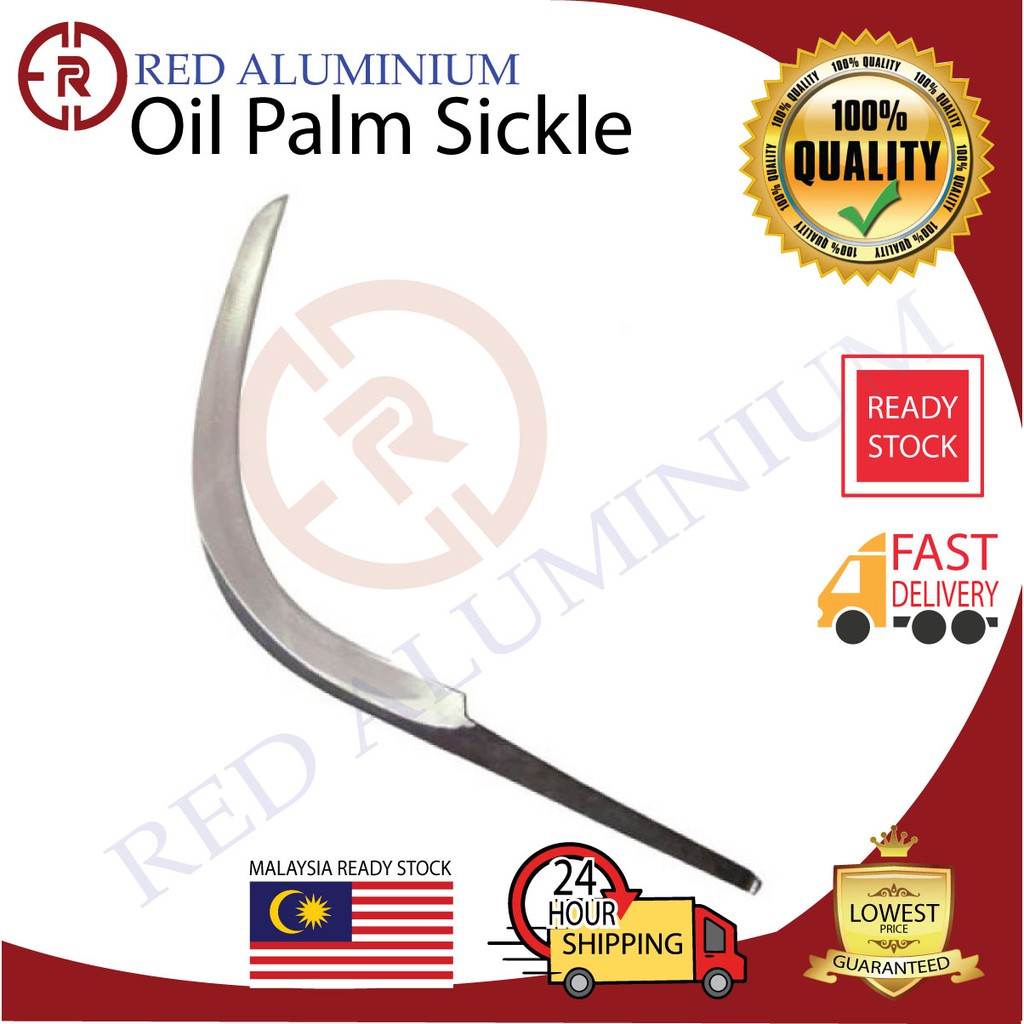 Oil Palm Sickle เหล็กคุณภาพสูงตัดและรวบรวม pajak pisau galah kelapa sawit