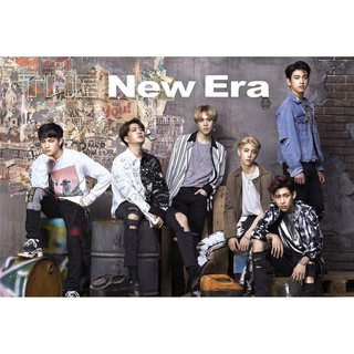 โปสเตอร์ รูปถ่าย บอยแบนด์ เกาหลี GOT7 갓세븐 The New Era (2018) POSTER 24"x35" Inch Korea Boy Band K-pop Hip Hop R&amp;B