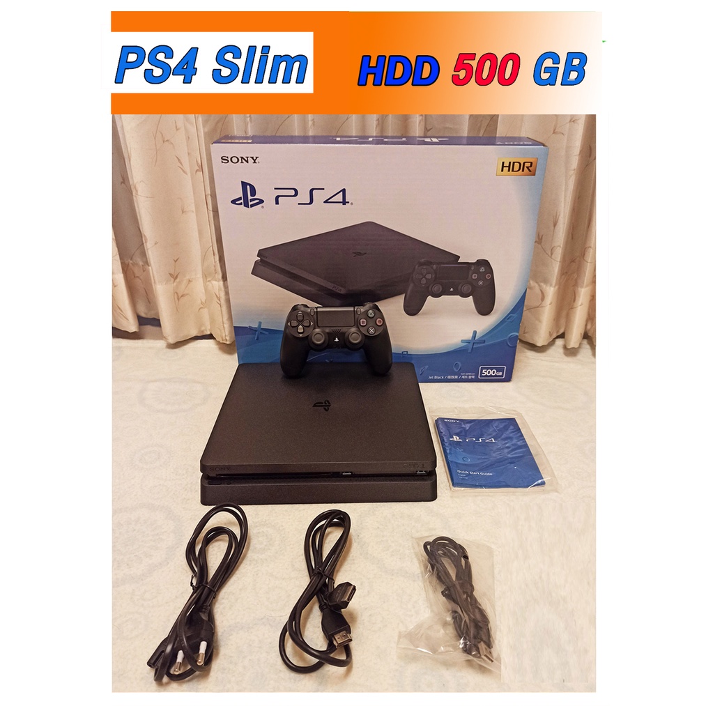 PS4 Console : Ps4 Slim (2218) 1TB fw11.00