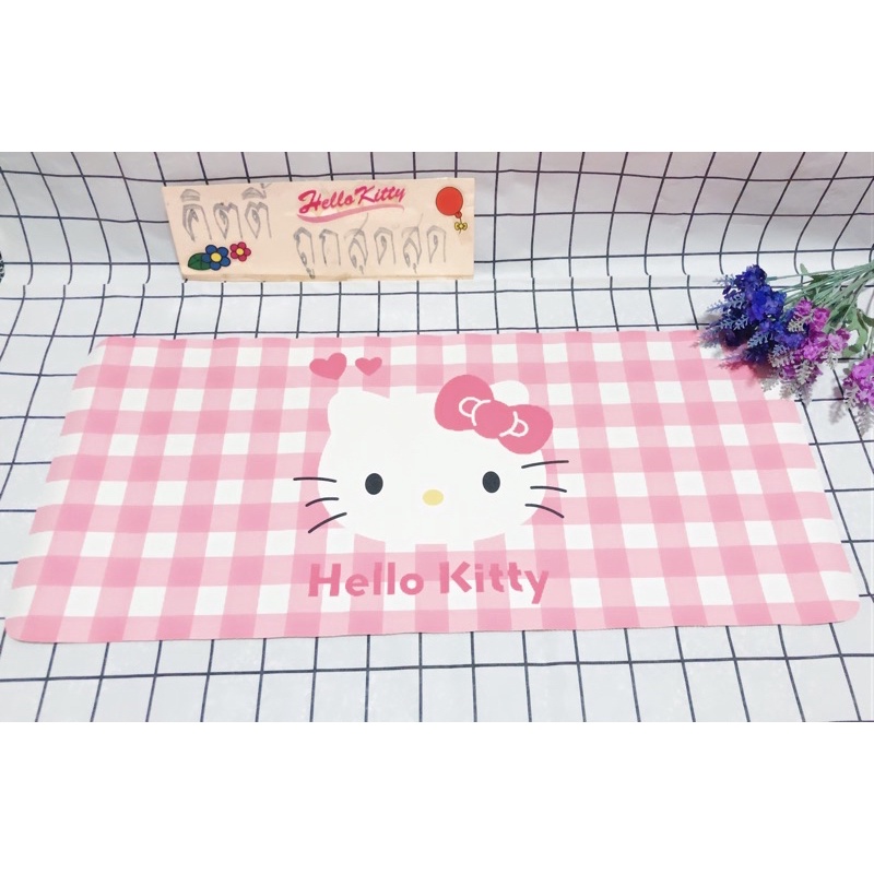 แผ่นรองเม้าคิตตี้/รองคีย์บอร์ดคิตตี้ ราคา99฿
