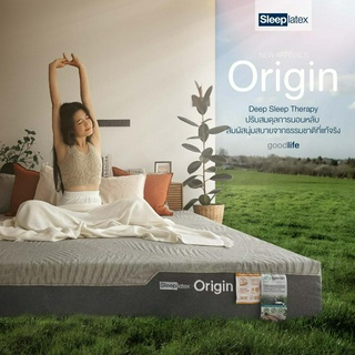 Sleep Latex ที่นอนยางพาราแท้พรีเมียม รุ่น Origin (ยางพาราแท้ล้วน หนา 8 นิ้ว)