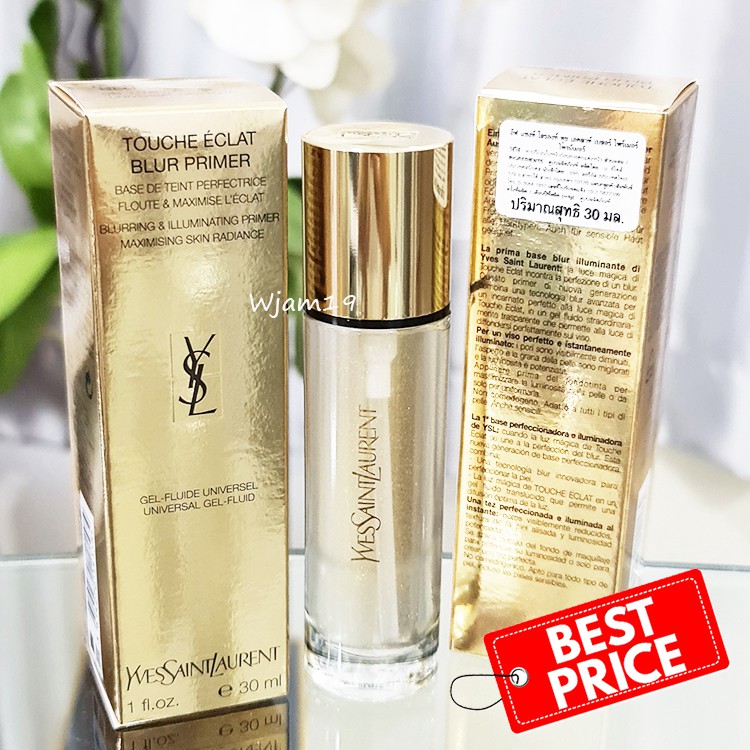 ไพร์เมอร์ YSL Touche Eclat Blur Primer Universal Gel Fluid 30 ml. ฉลาก ...