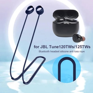 สายคล้องหูฟังซิลิโคน ป้องกันการสูญหาย สําหรับหูฟังบลูทูธไร้สาย JBL Tune 120TWS 125TWS