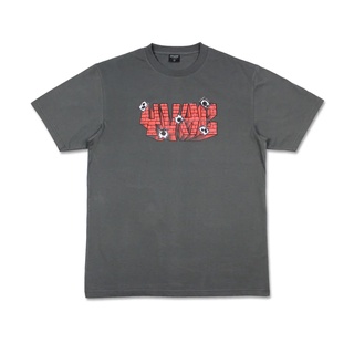 YVHC เสื้อยืด Brick Logo Tee Dark Grey สีเทาเข้ม