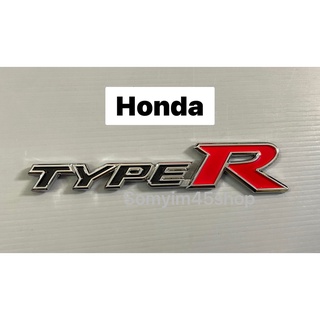 TYPER (HONDA)ติดรถยนต์  สติ๊กเกอร์ติดรถยนต์ #เพลทแต่งรถ#Logo Sticker ขนาด 3x 15cm.