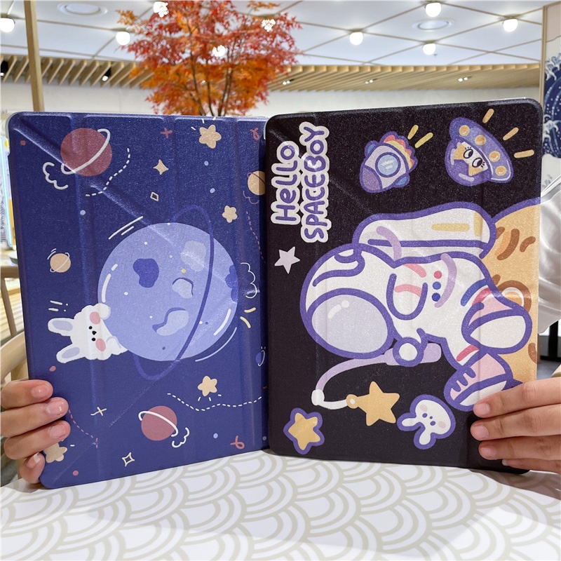 เคสไอแพดตัวYพร้อมช่องใส่ปาก gen9 gen8 gen7 10.2 case pro 11 air3 10.5 Air4 Air5 10.9 gen6/5 9.7 Air2 เคสลายรูปการ์ตูน - รูปที่ 5