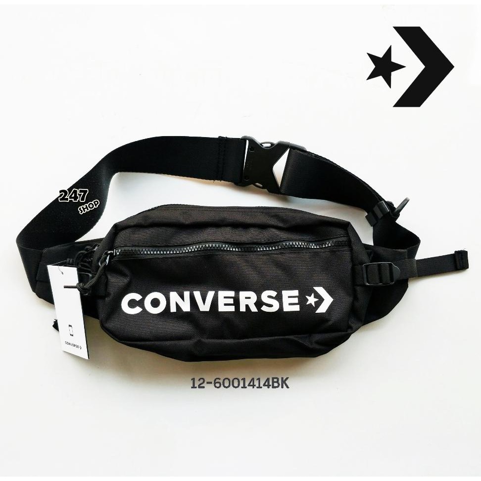 converse star chevron waist bag