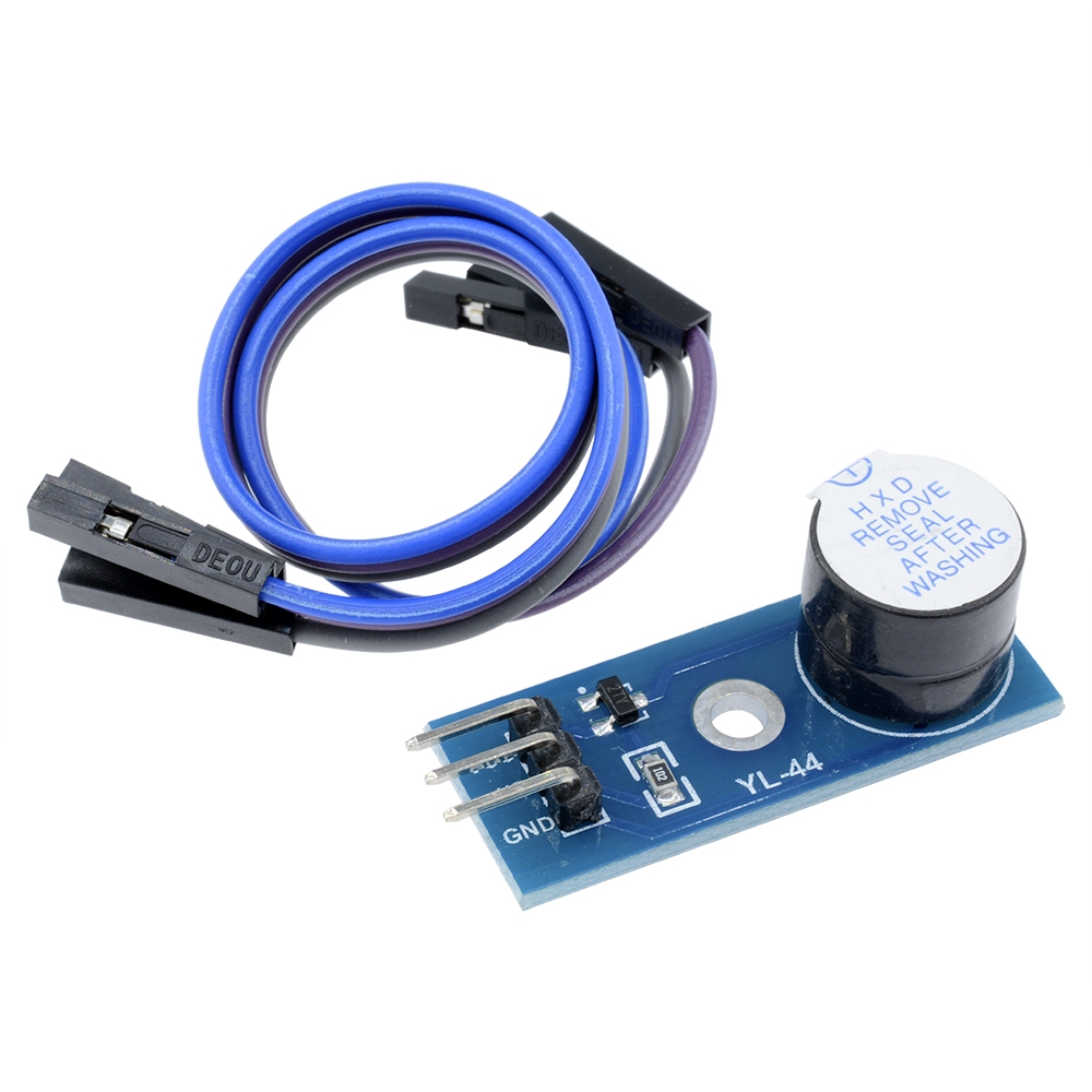 DIYMORE โมดูลเซนเซอร์เตือนภัย 3.3V - 5V Active Buzzer สําหรับ for arduino Smart Car