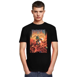 เสื้อยืดแขนสั้น ผ้าฝ้าย แบบนิ่ม พิมพ์ลายวิดีโอเกม Cool Doom Thulsa Serpent Cult สําหรับผู้ชาย