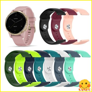 【FAST】สายนาฬิกา Garmin Vivoactive 4S Garmin Venu 2S Garmin Vivomove 3S สายนาฬิกา สาย Venu 2S สมาร์ทวอทช์ ซิลิโคนนิ่ม เปลี่ยนได้ สายนาฬิกาสปอร์ต อุปกรณ์เสริม