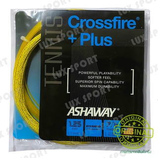 ASHAWAY CROSSFIRE Plus เอ็นไม้เทนนิส made in USA แท้ 💯%