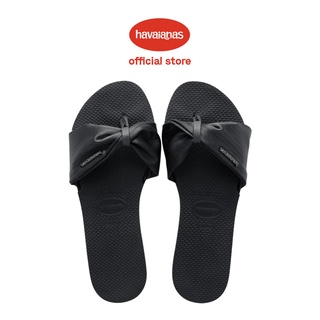 Havaianas รองเท้าแตะลําลอง สําหรับสตรี ลายกราไฟท์