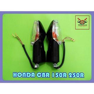 HONDA CBR150R CBR250R year 2011-2012 FRONT TURN SIGNAL SET "CLEAR" LENS // ไฟเลี้ยวหน้า ซ้าย-ขวา (ใส) สินค้าคุณภาพดี