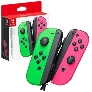 nintendo switch joy con splatoon ( ชมพู เขียว ) jKky