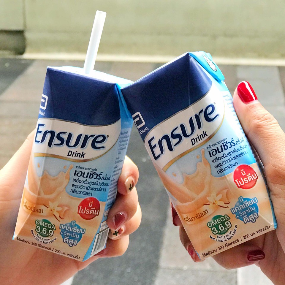 Ensure Drink 200มล แพ็ค 3 กล่อง พร้อมดื่ม Shopee Thailand