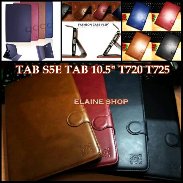 Samsung Galaxy Tab S5e 10.5" T720 T725 FS Bluemoon Flip Cover เคสหนังแท็บเล็ต