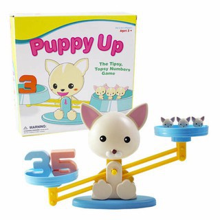 เกมส์เรียนรู้การชั่งน้ำหนัก ตาชั่งแมวตัวเลข PUPPY UP GAME