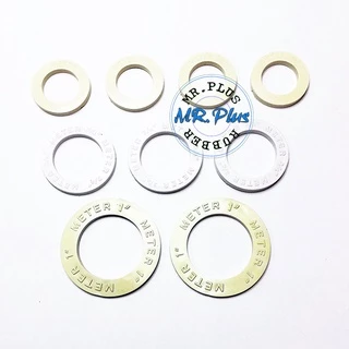 ปะเก็นยางมิเตอร์น้ำ ขายชุดละ 2 ชิ้น ขนาด 4หุน / 6หุน / 1นิ้ว / 1นิ้วครึ่ง METER SEAL